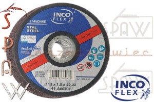 Tarcza do cięcia STAL 115/1.0 mm - 10szt