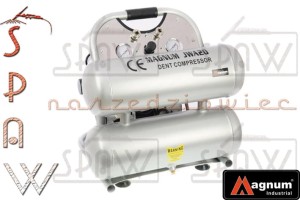 Kompresor bezolejowy sprężarka Magnum JWA-20 ALUMINIOWY zbiornik