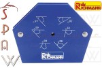 Kątownik magnetyczny 25 kg RICHMANN C0476 6-kątny