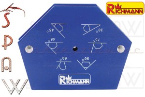 Kątownik magnetyczny 25 kg RICHMANN C0476 6-kątny