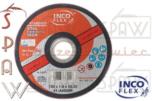 Tarcza do cięcia INOX 125/1.0 mm