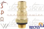 Wtyk szybkozłącza GZ 1/8" typ 26 RECTUS