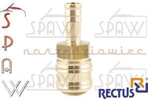 Szybkozłącze na wąż 10mm typ 26 RECTUS