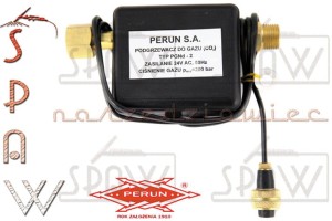 Elektryczny podgrzewacz gazu CO2 PERUN PGNd-2 24V