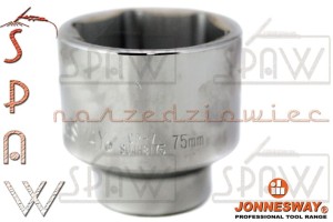 Klucz nasadowy 6-kątny 75mm / 1"