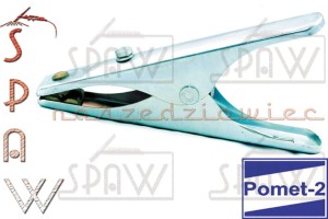 Uchwyt masowy biegunowo-kleszczowy zacisk ZBK-70 / 315 A Pomet