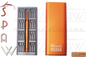 Końcówki wkrętakowe precyzyjne C5368 Richmann 49szt