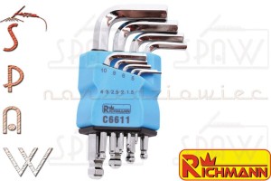 ZESTAW IMBUS C6611 1.5-10mm Richmann krótkie